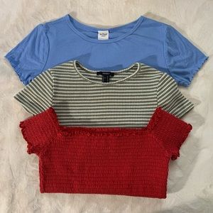 3 Crop Tops